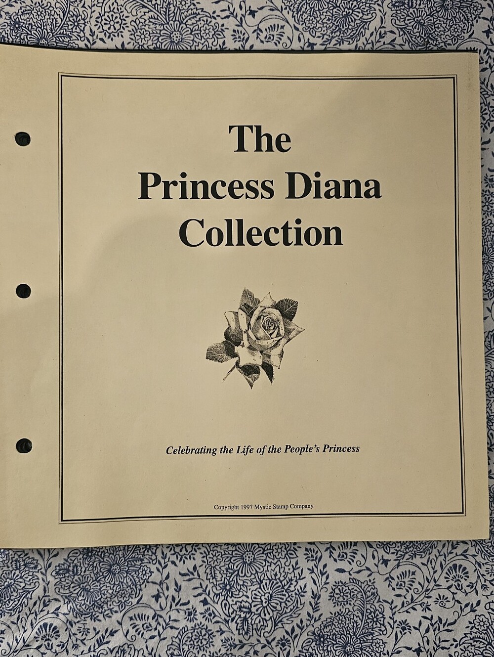 The Mystic Stamp Company Princess Diana Collection Booklet